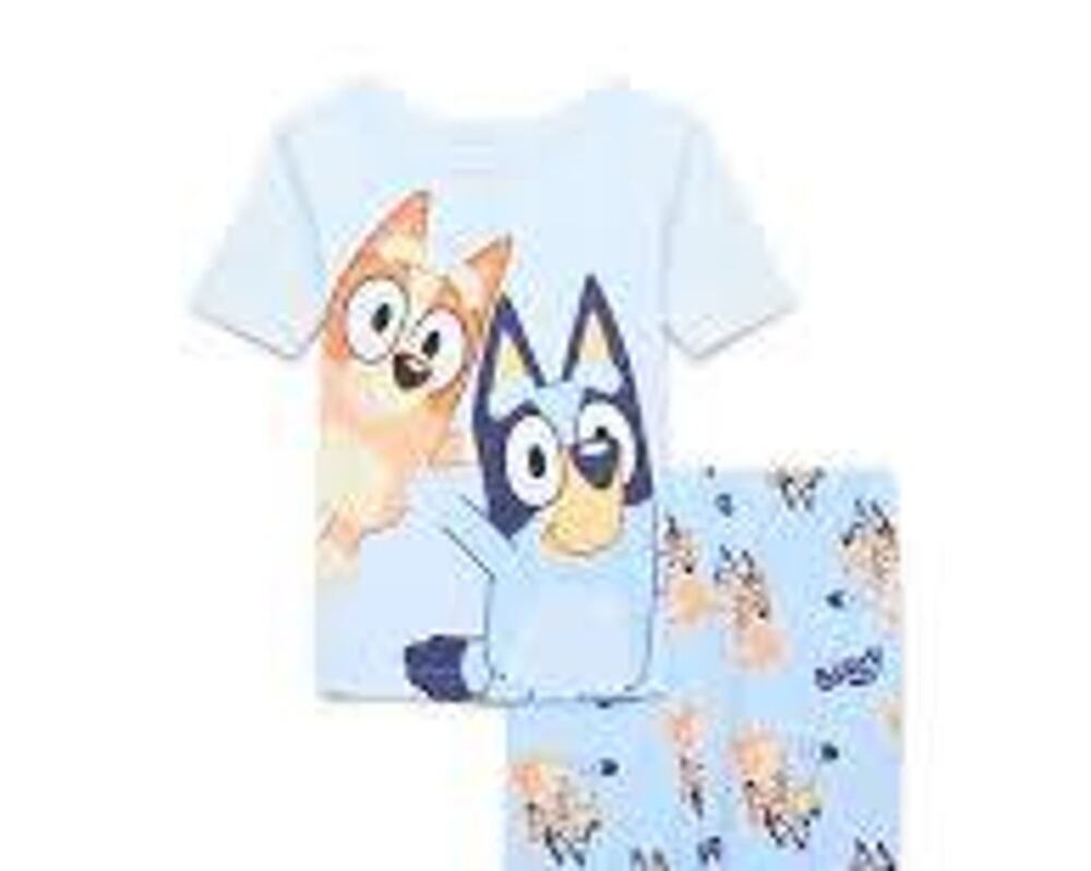Bluey Character Toddler Snug Fit Two-Piece Pajama Set Size 18M